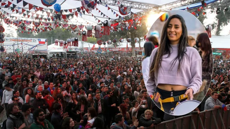El anhelo dieciochero de Cindy Nahuelcoy