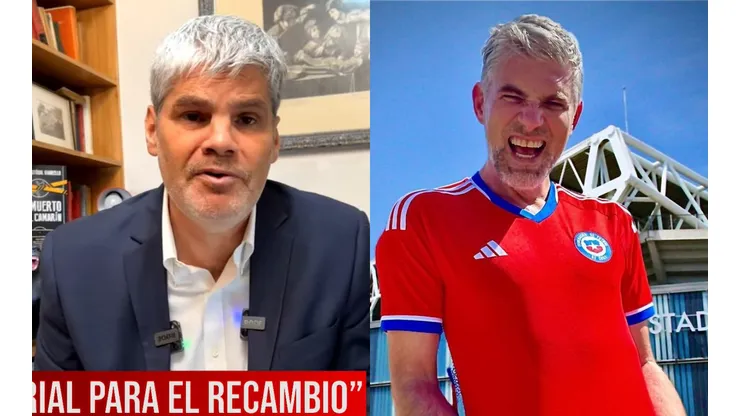 Juan Cristóbal Guarello se refiere a la idea de Manuel de Tezanos de llamar a delantero del medio local (Foto: La Hora de King Kong | ManuelDTP, Instagram)