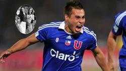 El guiño a la U de parte de la novia de Eduardo Vargas