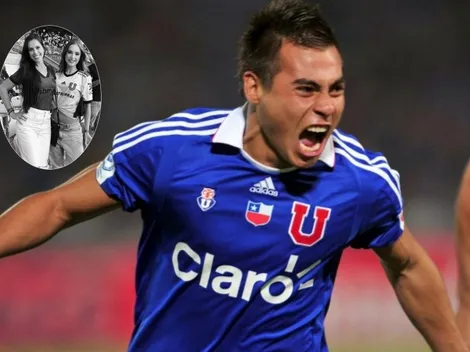 El guiño a la U de parte de la novia de Eduardo Vargas