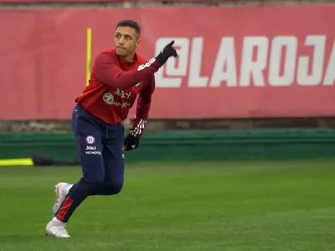 ¡Buenas noticias!: Sánchez trabaja a la par de sus compañeros en La Roja