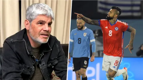 Vidal fue una de las pocos jugadores de la Roja que se salvaron de la crítica.