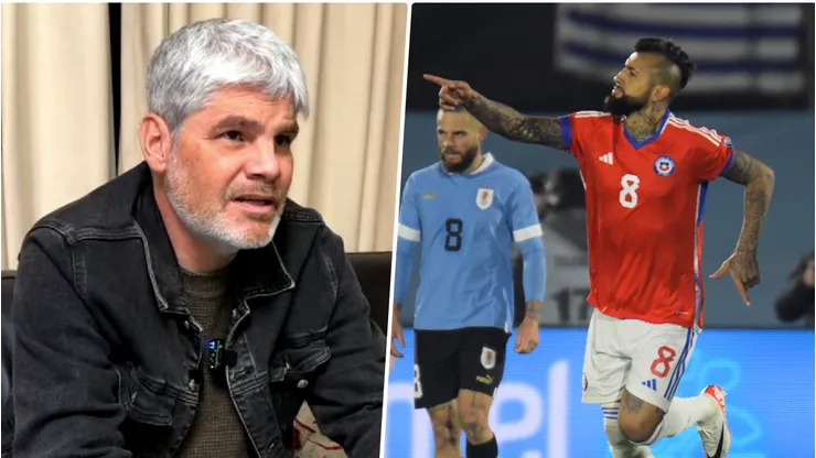 Vidal fue una de las pocos jugadores de la Roja que se salvaron de la crítica.