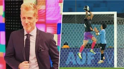 Liberman aseguró que Cortés no estuvo para nada seguro ante Uruguay.