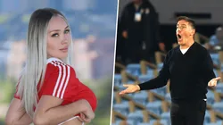 La modelo e influencer se la jugó con el nombre del sucesor de Berizzo.