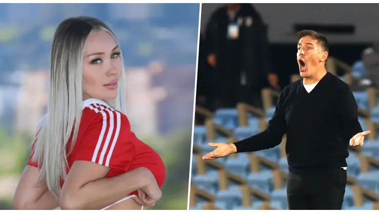 La modelo e influencer se la jugó con el nombre del sucesor de Berizzo.