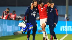 Marcelino Núñez sufre lesión y espera los exámenes. Sin embargo queda descartado del partido ante Colombia (Foto: Photosport)