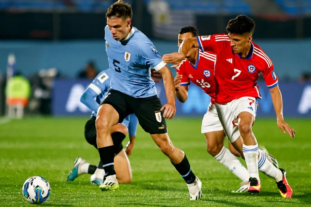 Chile no pudo ante Uruguay en el Centenario