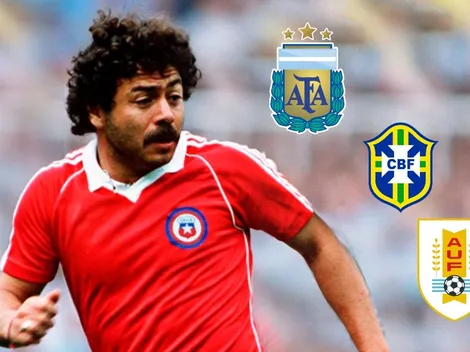 Caszely lanza incendiaria frase: "Siempre con Argentina, Uruguay y Brasil hay que jugar contra 12"