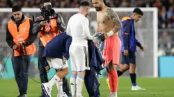 Hernán Galíndez se quedó con la camiseta de Lionel Messi (Foto: Getty)