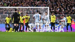 Lionel Messi marca un golazo en el triunfo de Argentina por 1-0 ante Ecuador (Foto: Getty)