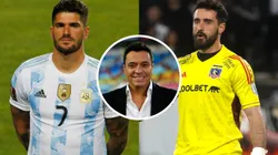 Claudio Palma se equivocó al nombrar a Rodrigo de Paul (Foto: Photosport)