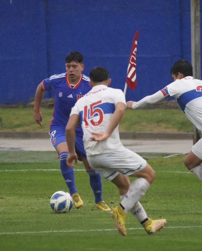 Pellegrino observó el partido de Nacho Vásquez y sus compañeros (Bolavip)