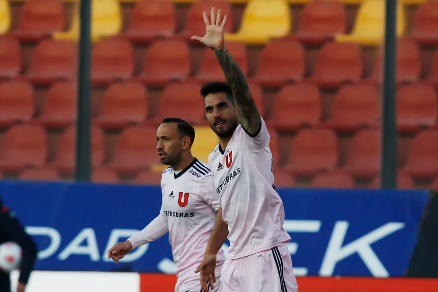 El delantero argentino recuerda su paso por la U | Foto: Photosport