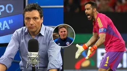 El comunicador alzó la voz sobre la explicación de Berizzo para no citar a Bravo.