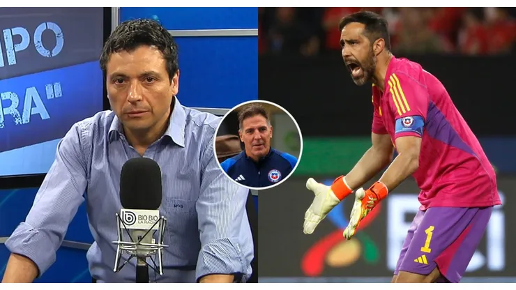 El comunicador alzó la voz sobre la explicación de Berizzo para no citar a Bravo.