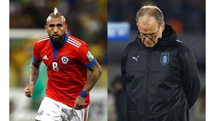 Arturo Vidal se refiere a su relación con Marcelo Bielsa (Foto: Getty)