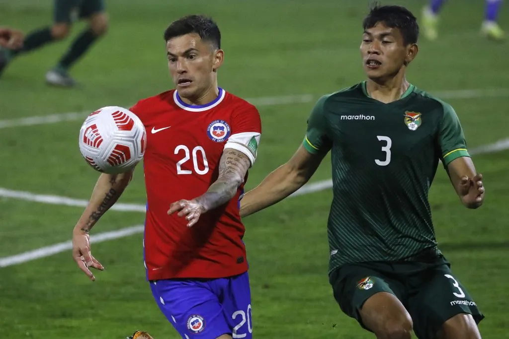 El último duelo del oriundo de Puente Alto con la Roja fue en un amistoso ante Marruecos | FOTO: Jonnathan Oyarzun/Photosport