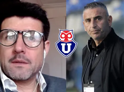 Eguiluz le pone todas sus fichas a García en la U: "Sería una gran alternativa, pero..."