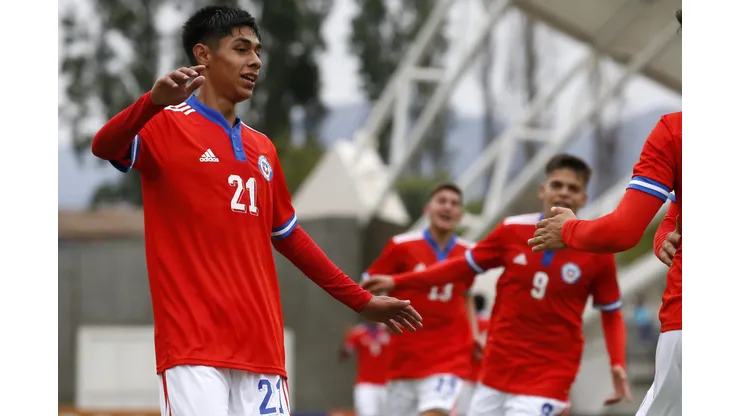 Darío Osorio está en Chile para integrarse a los trabajos de la Selección