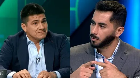 Toby Vega increpó a Johnny Herrera.