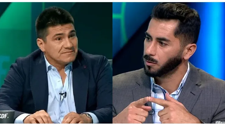 Toby Vega increpó a Johnny Herrera.