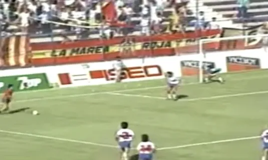 El partido del arreglo entre cruzados e hispanos de la última fecha (Captura)