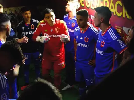 Toselli toma la voz de liderazgo en el camarín de la U en el Superclásico