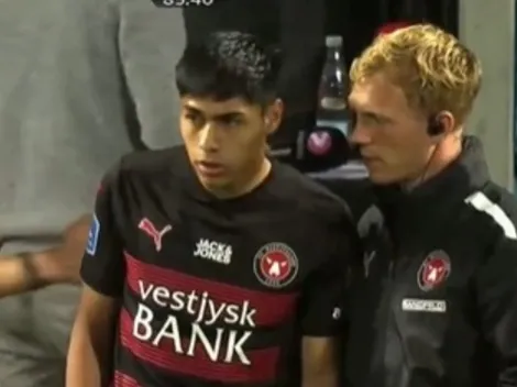 Debutó Darío Osorio en el Midtjylland