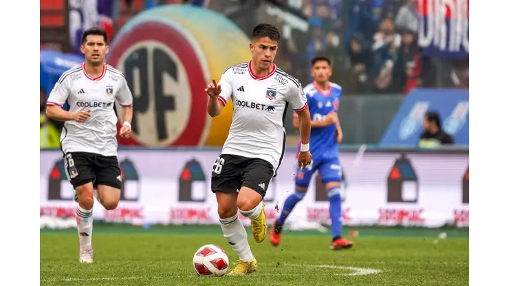Matías Moya volvió a sumar minutos en Colo Colo (Foto: Guille Salazar)