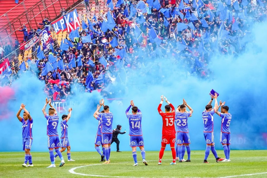 La U recuperó la mística perdida y realizó un buen segundo tiempo ante Colo Colo (Guille Salazar)