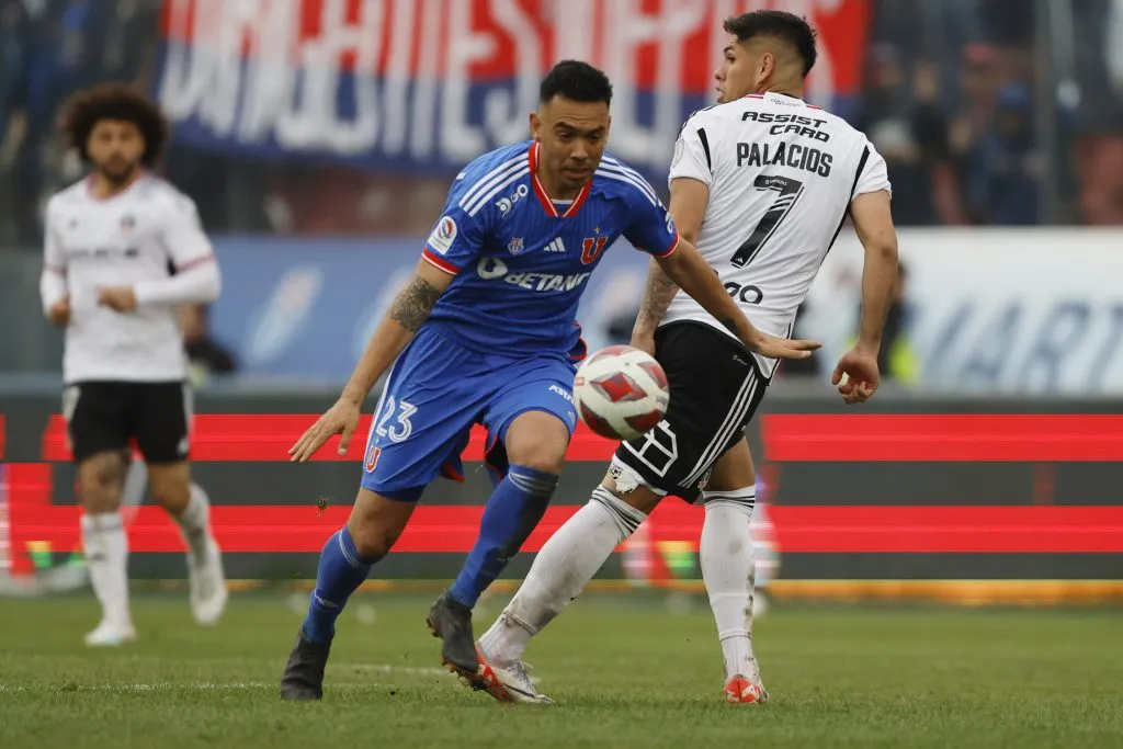 La U de Pellegrino fue de menos a más ante el Cacique | FOTO: Marcelo Hernandez/Photosport