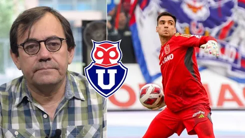 Danilo Díaz le entrega las llaves del arco de la U a Toselli