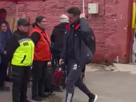 VIDEO: Así fue el recibimiento de los hinchas de la U a De Paul