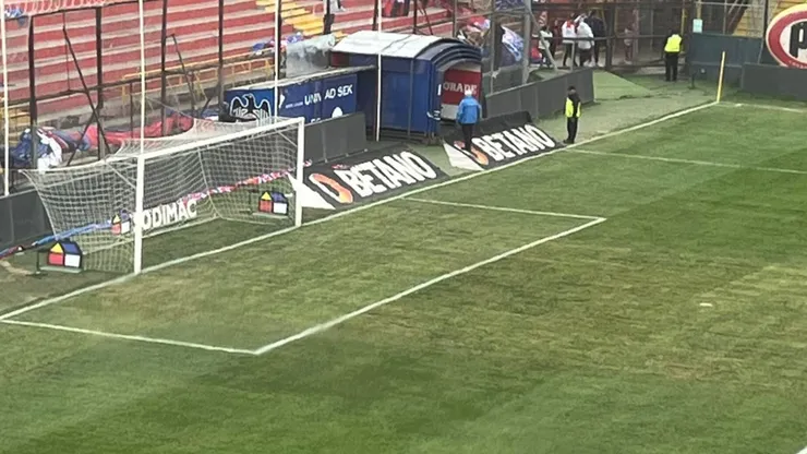 El Superclásico está a horas de disputarse y así luce la cancha en Independencia.