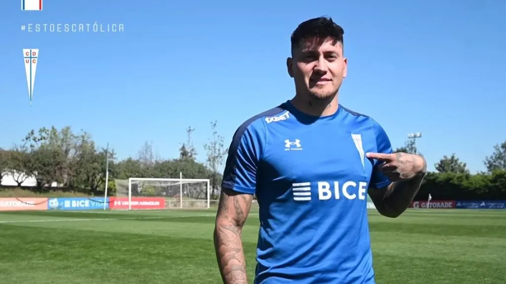 Nicolás Castillo habla de sus primeras semanas de trabajo en la UC