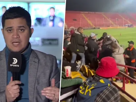Periodista acusa intento de agresión por parte de hinchas de Unión Española