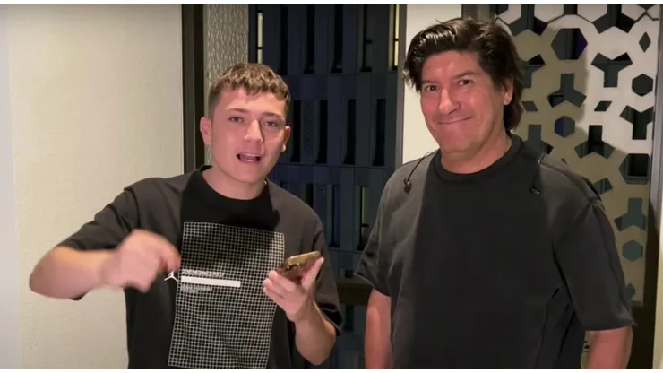El ex ariete chileno participó de un Ping Pong de preguntas con un Youtuber argentino.