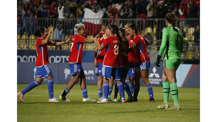 La Roja se instala en la final del fútbol femenino ((Foto de Raul Zamora/Santiago 2023 via Photosport)