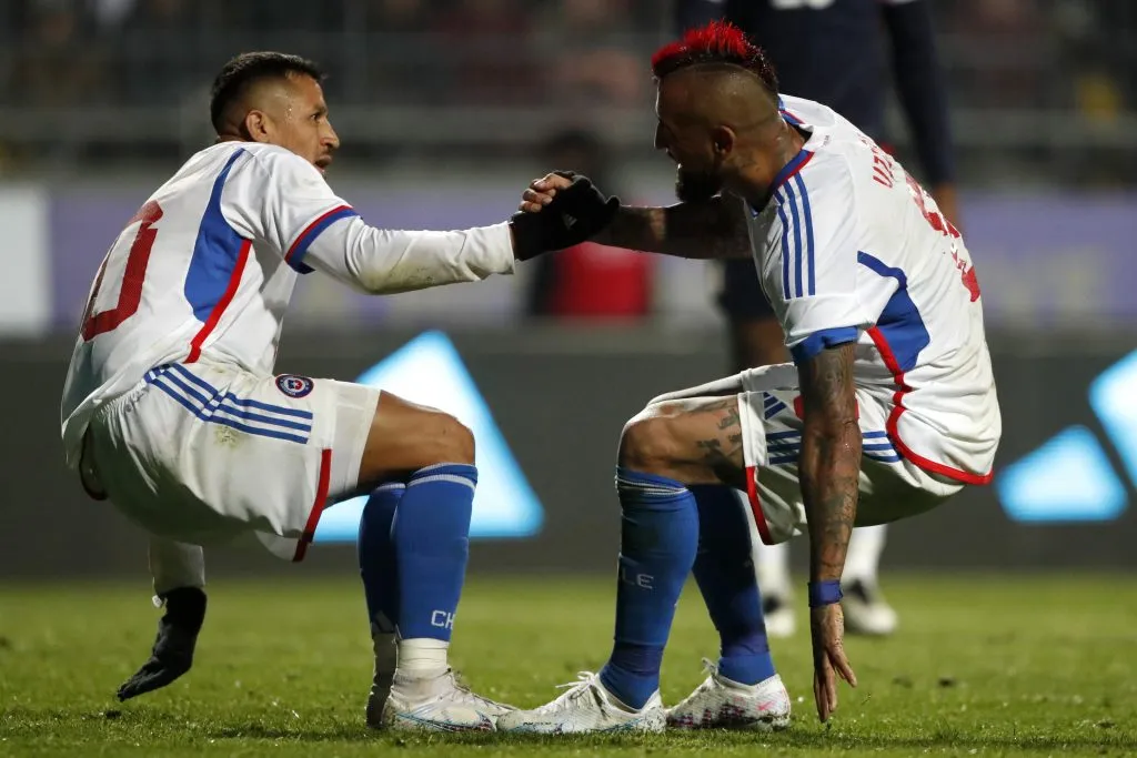 Alexis Sánchez y Arturo Vidal están entre los futbolistas más grandes de la historia de Chile. (Foto: Andrés Pina/Photosport)