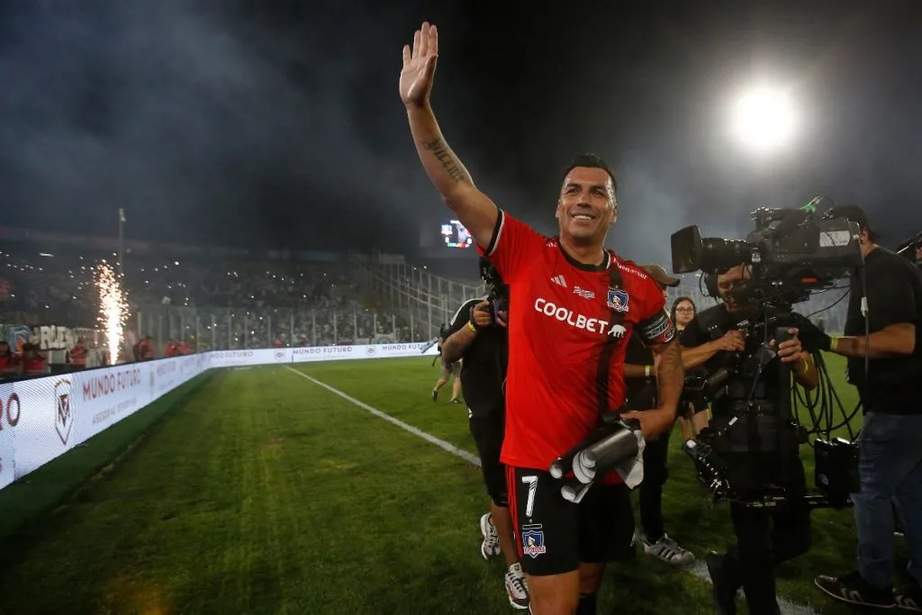 Paredes se retiró con el Monumental lleno. (Foto: Photosport)