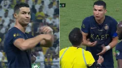 Cristiano Ronaldo tuvo una tarde de furia con Piero Maza