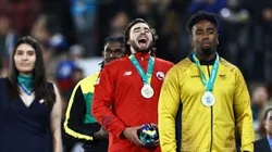 Lucas Nervi consigue el sexto oro para Chile en los Juegos Panamericanos de Santiago 2023 (Foto: Daniel Apuy, Santiago 2023 / Photosport)