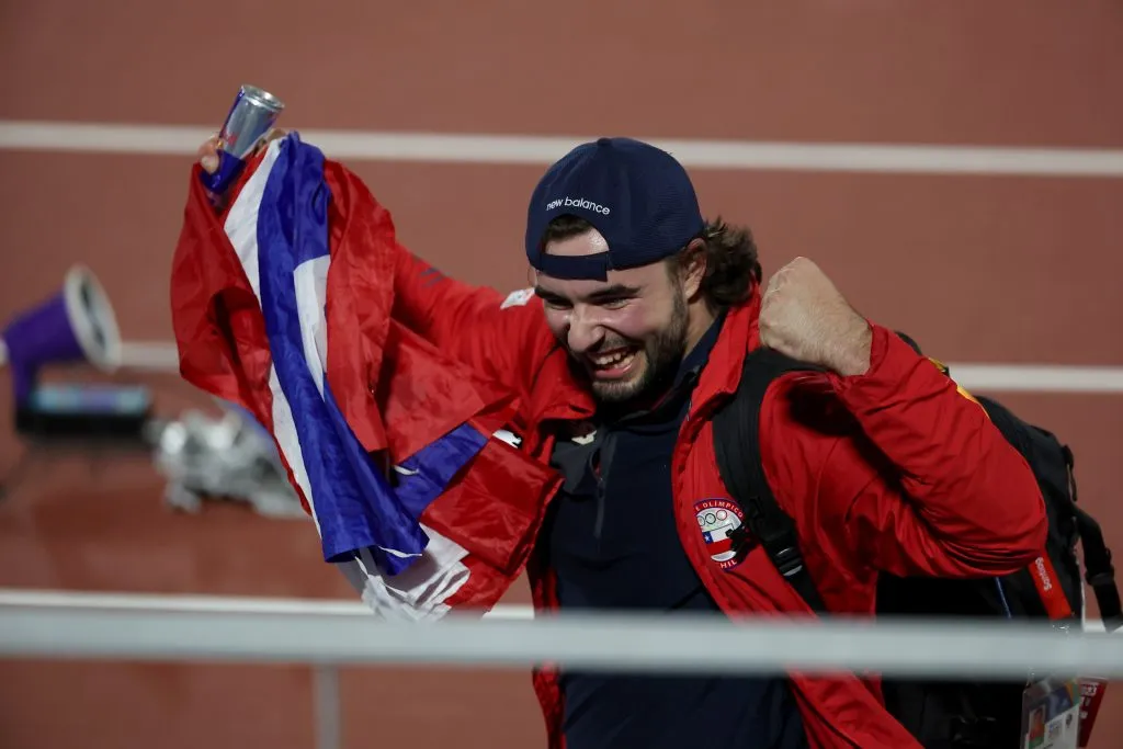 Lucas Nervi consiguió medalla para el Team Chile en los Juegos Panamericanos (Foto: Alejandro Pagni / Santiago 2023 vía Photosport)