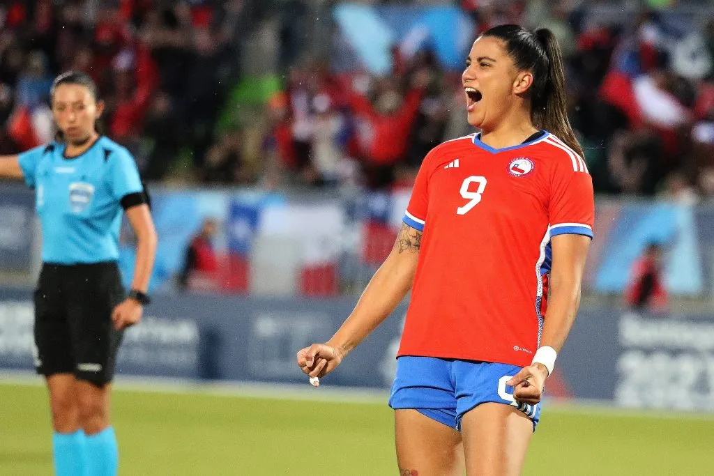 La Roja cerró la fase de grupos con un triunfo por 6-0 ante Jamaica  (Foto de Manuel Lema O/Santiago 2023 vía Photosport)