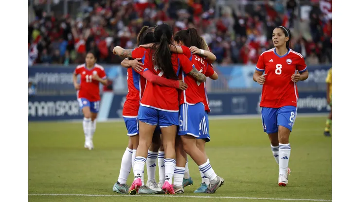 La Selección Chilena busca una medalla en el fútbol femenino en los Juegos Panamericanos (Foto de Dedvi Missene/Santiago 2023 vía Photosport)