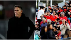 Berizzo sigue recibiendo el malestar de los hinchas nacionales.