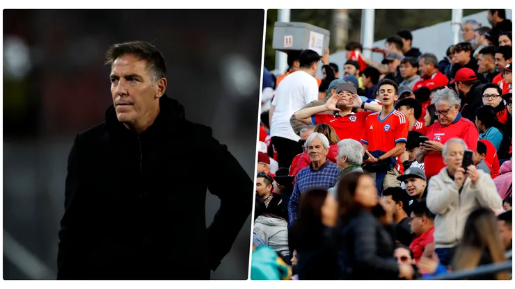 Berizzo sigue recibiendo el malestar de los hinchas nacionales.