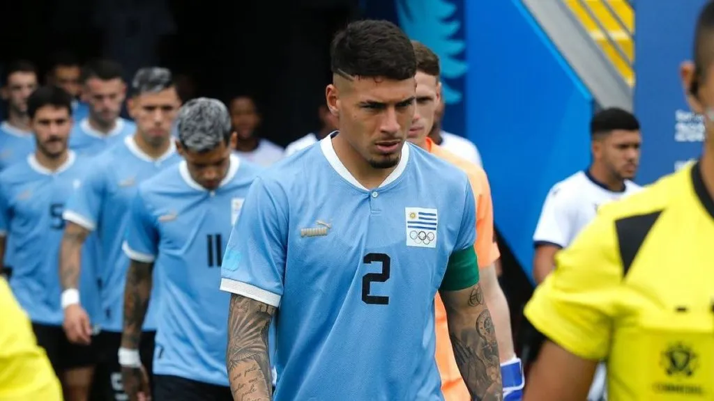 Alan Saldivia cumplió como capitán de Uruguay en los Juegos Panamericanos Santiago 2023.