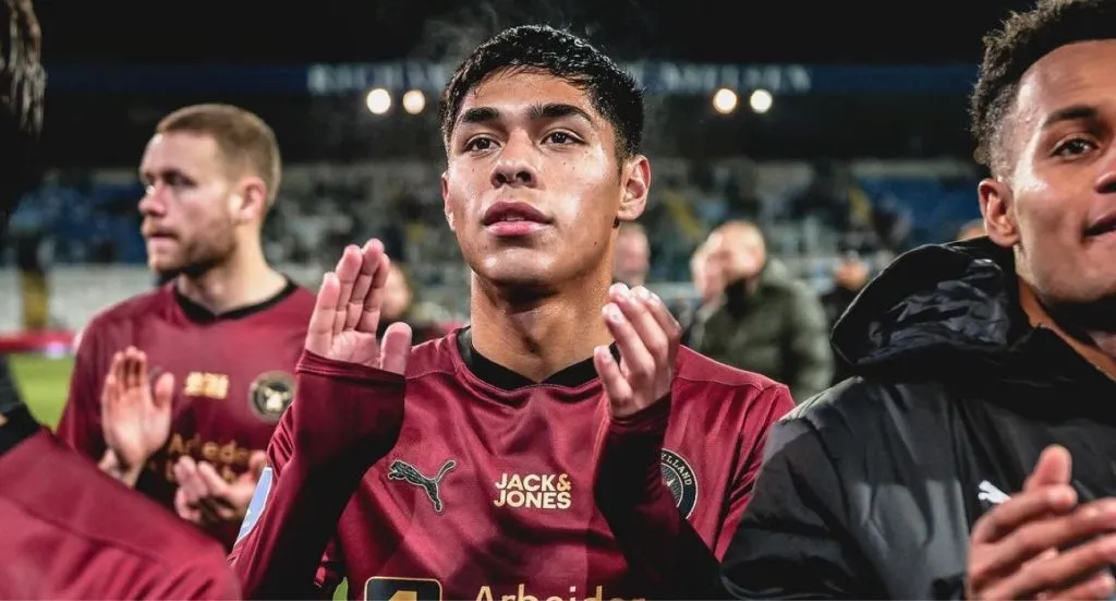 Osorio ha tenido un buen actuar en el fútbol danés | Foto: Instagram